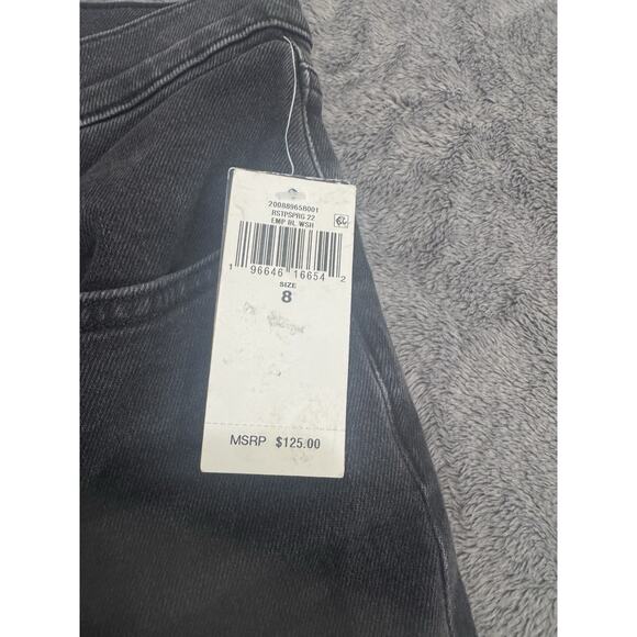 LAUREN RALPH LAUREN Relaxed Tapered Jeans in Empire Black Wash SIZE 8 - Picture 5 of 13